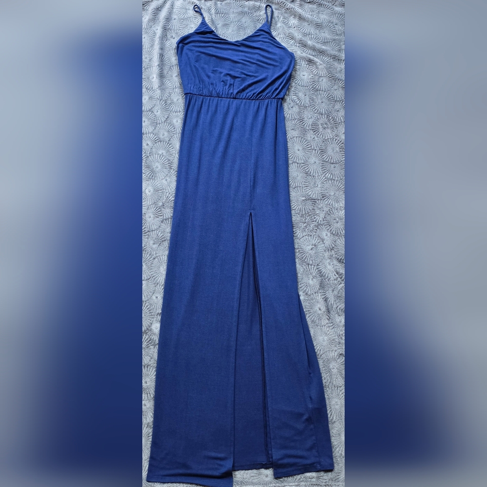 Lulus Watch the Sunset Navy Blue Maxi Dress - Picture 7 of 11